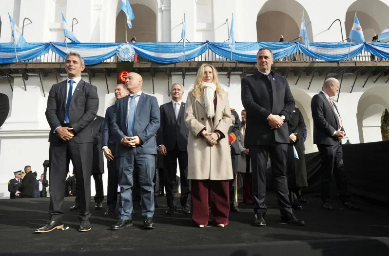 Libertarios en el 25 de Mayo de 2026. 