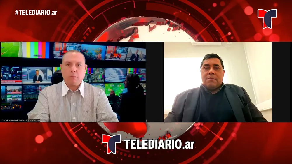 Luis Jorge del Valle Barros Risatti en TELEDIARIO. 