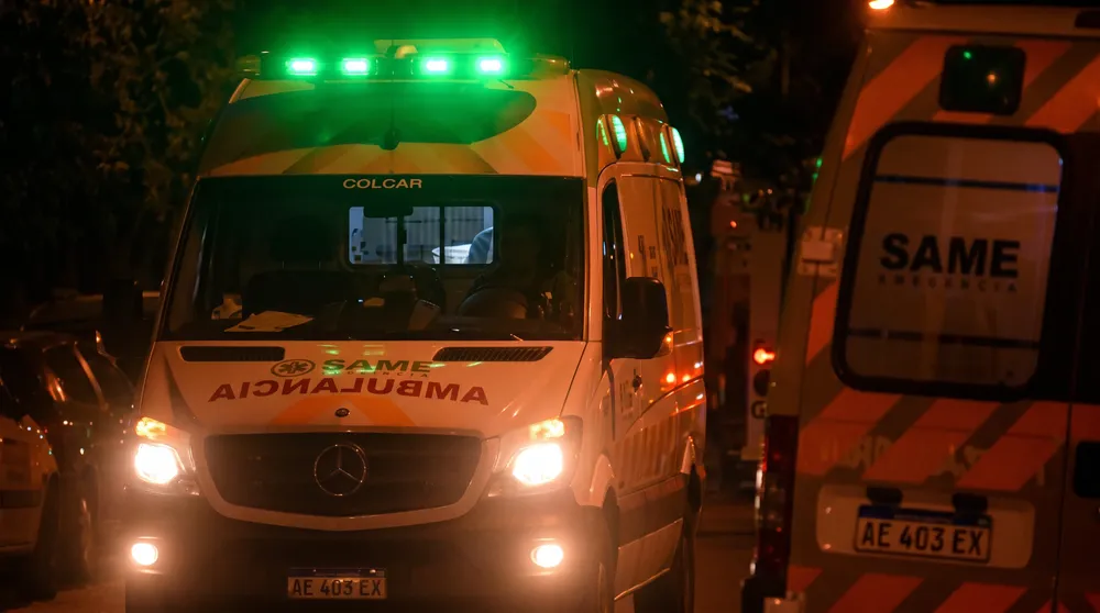 Ambulancia del SAME Catamarca.