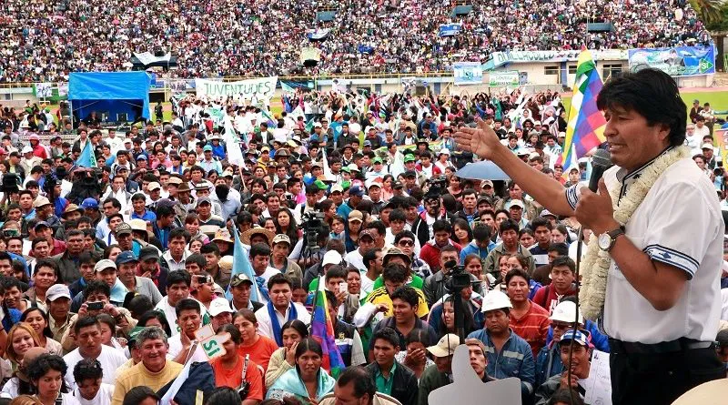 Juan Evo Morales Ayma.