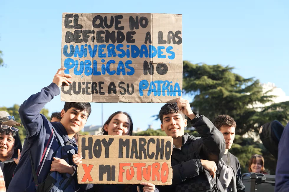 Marchas en defensa de las Universidades Públicas Argentinas. 