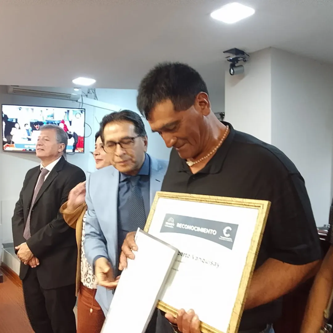 José Misael "Noni" Alaníz Andrada y Hugo Alberto Vaquinsay.