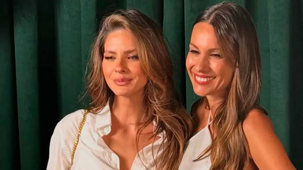 María Eugenia "La China" Suárez Riveiro y Ana Carolina "Pampita" Ardohain.