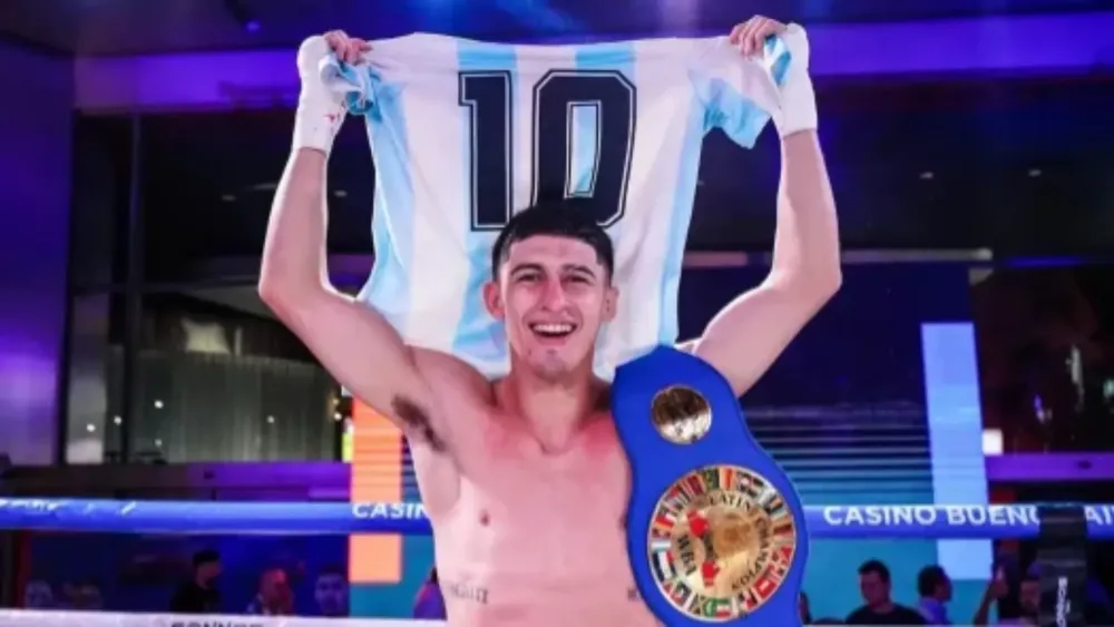 Josué Francisco "La Máquina" Agüero.