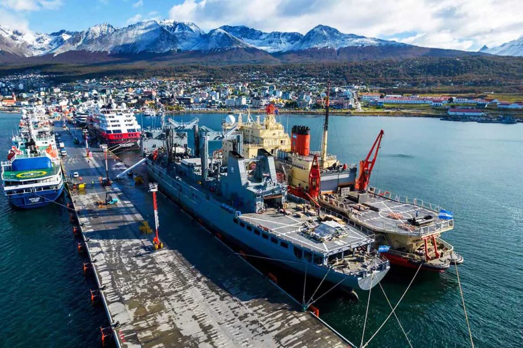 Puerto de Ushuaia.