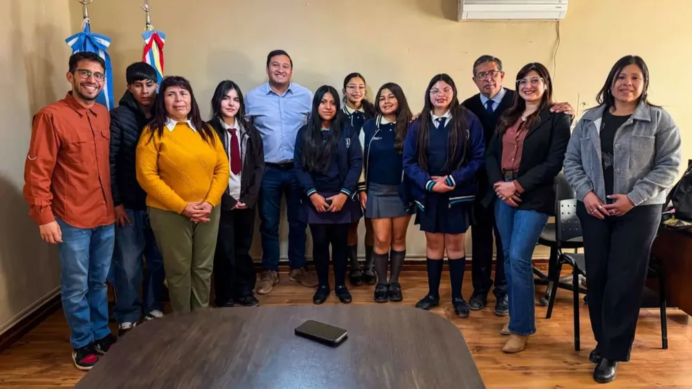 Premiados de la primera edición de la Feria del Libro "Tinogasta Cuenta". 