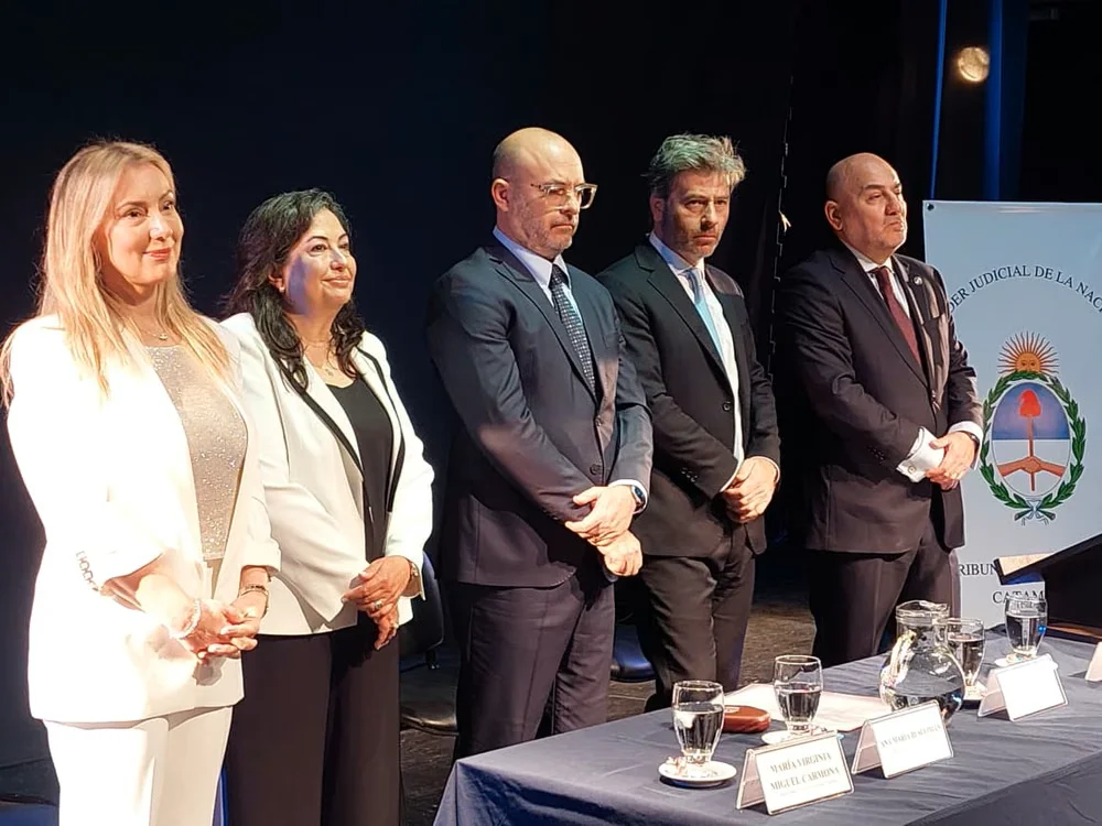 Asunción de las juezas Ana María Busleiman y María Virginia Miguel Carmona en el TOF.