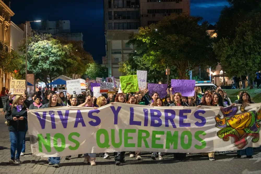Marcha Ni Una Menos en Catamarca.