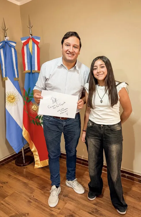 Ernesto Adolfo Andrada y Rosa Ximena Bordón. 