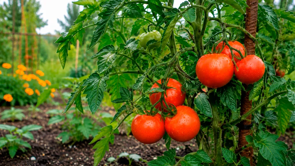 Planta de tomate.