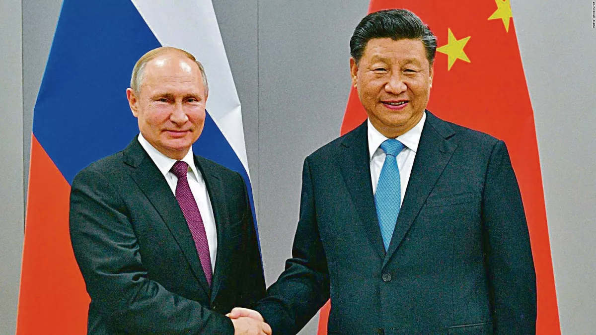Vladímir Vladímirovich Putin / Xi Jinping.