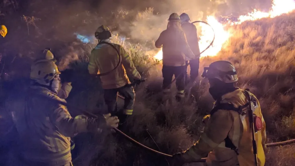 Bomberos Voluntarios. 
