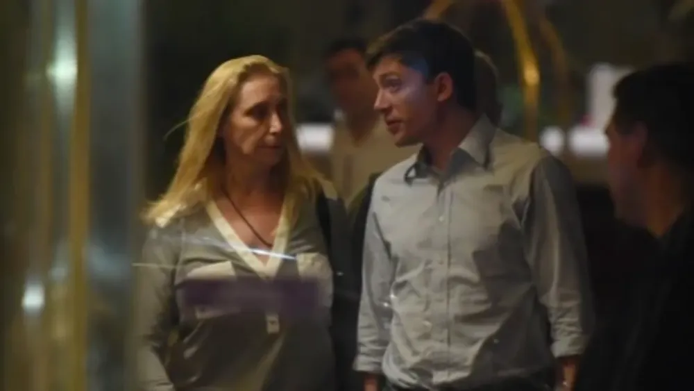 Karina Elizabeth Milei  y Santiago Luis Caputo.