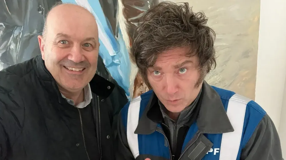 Federico Adolfo Sturzenegger y Javier Gerardo Milei.