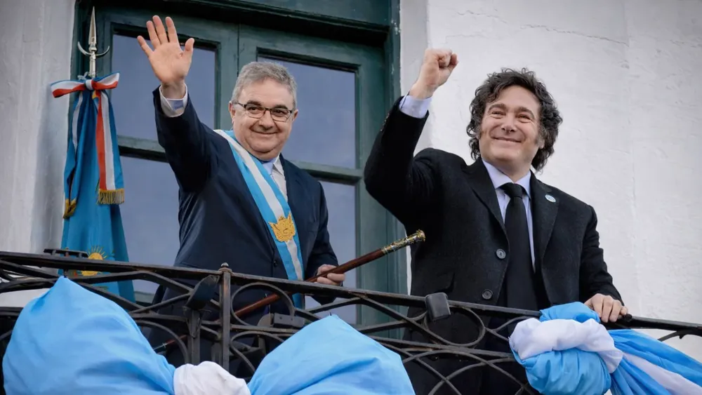 Raúl Alejandro Jalil y Javier Gerardo Milei - IA.