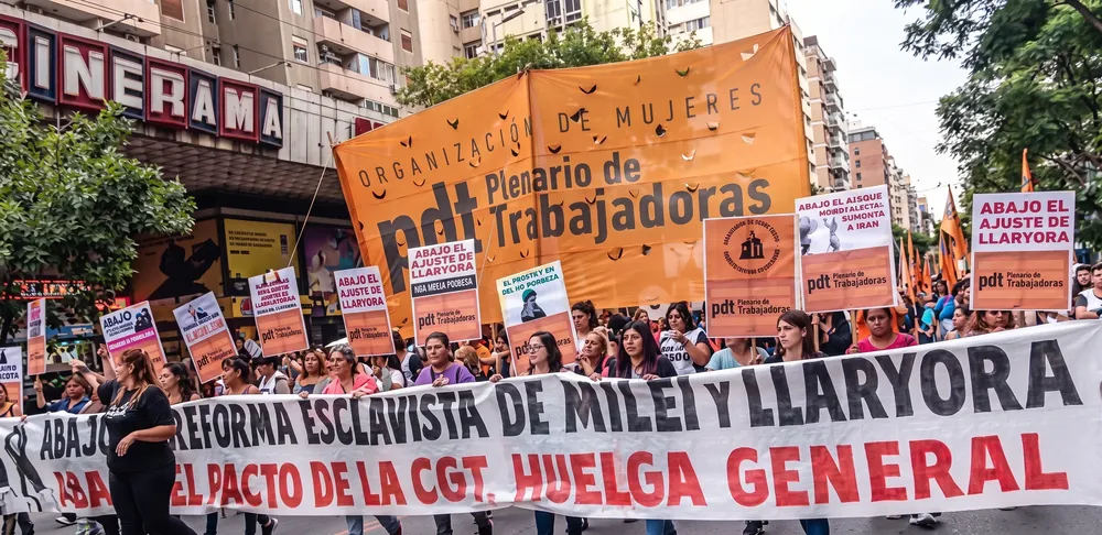 Plenario de Trabajadoras. 