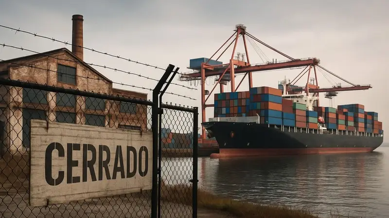 Muerte a la industria nacional, vivan las importaciones.