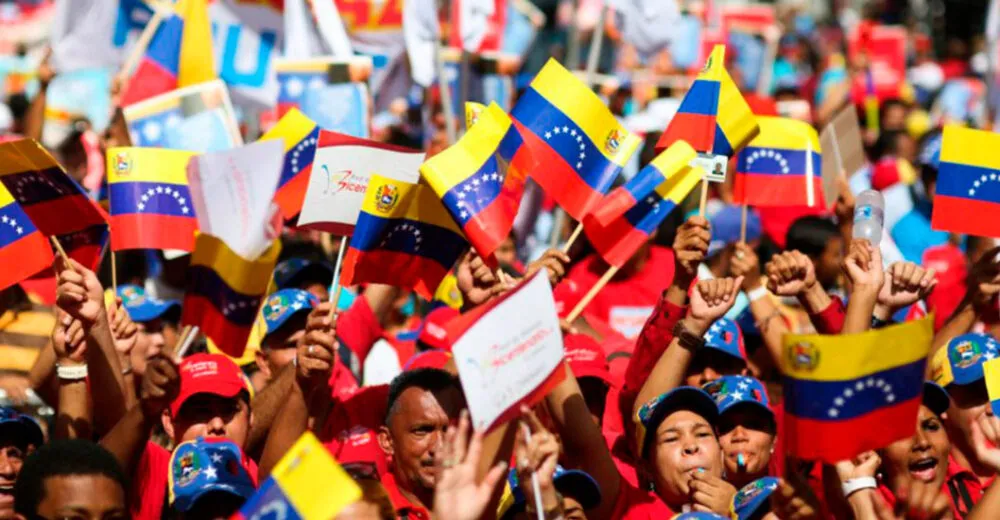 Venezuela con Nicolás Maduro Moros. 