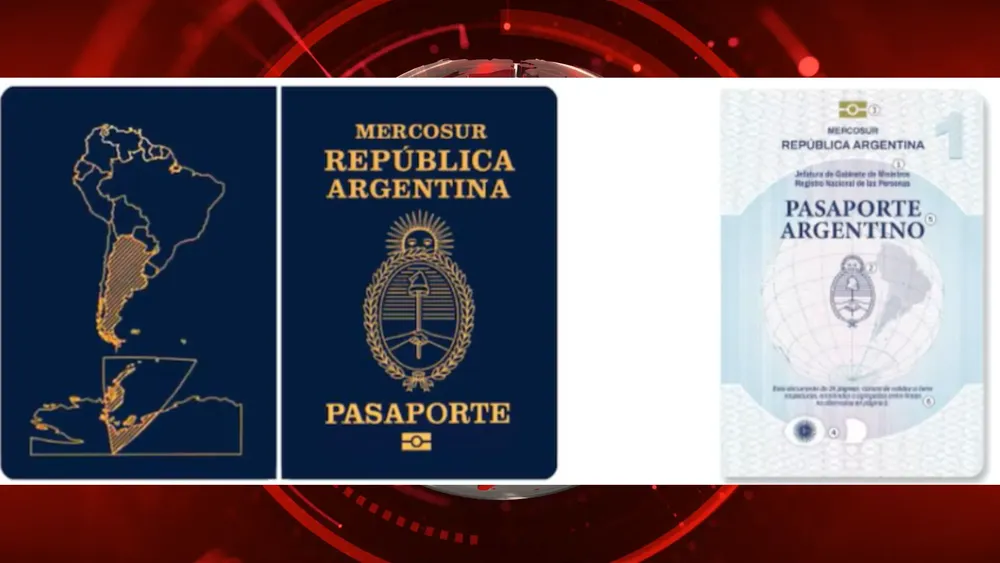 Nuevo Pasaporte Argentino.