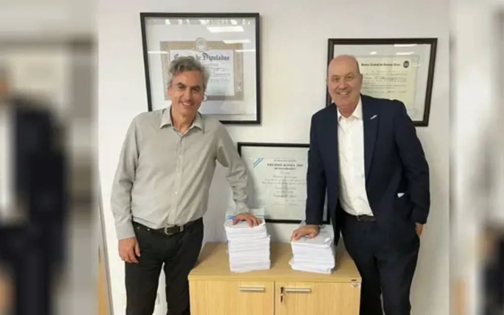 Martín Rossi y Federico Sturzenegger.