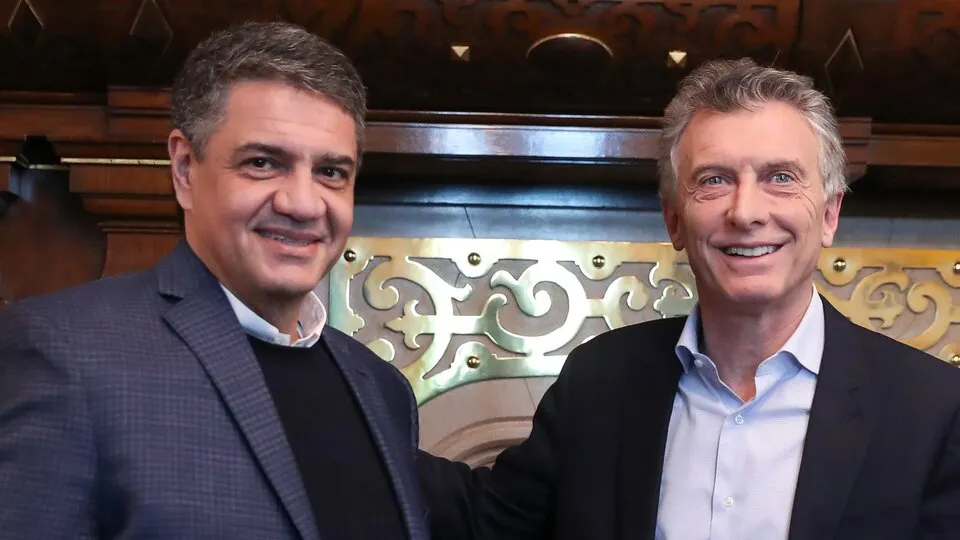 Jorge Macri junto a Mauricio Macri.
