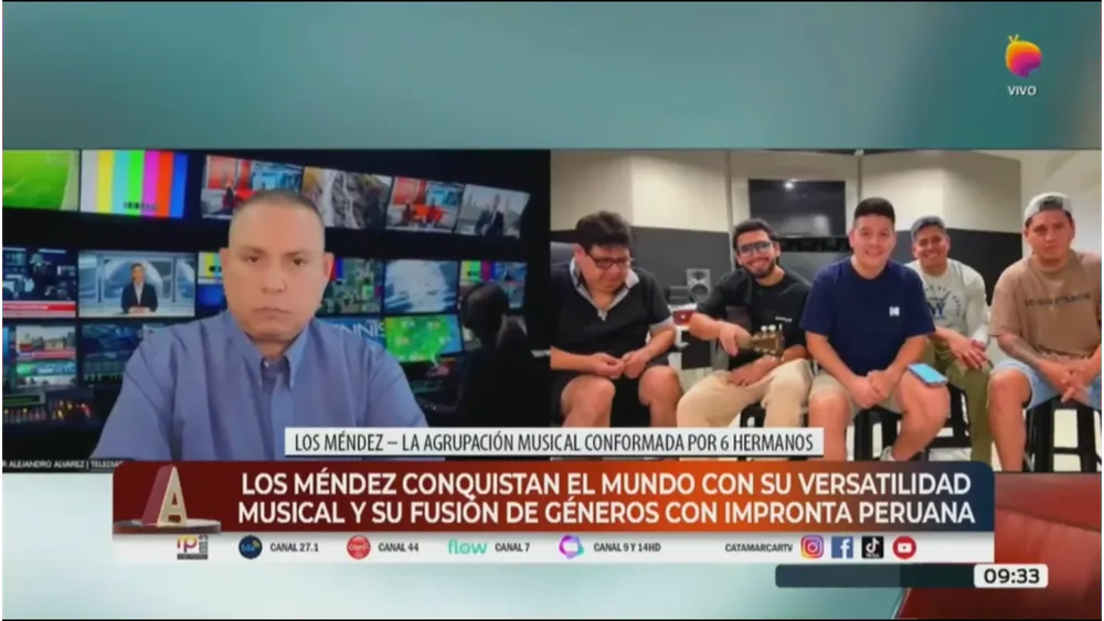 Los Méndez en Canal 7 TV PÚBLICA CATAMARCA. 