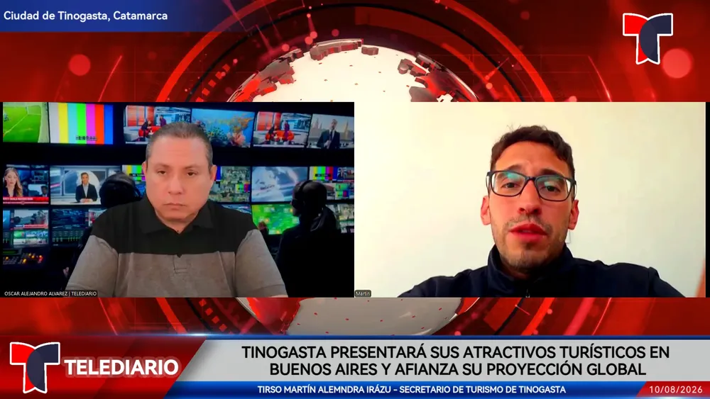 Tirso Martín Almendra Irázu en TELEDIARIO Argentina.