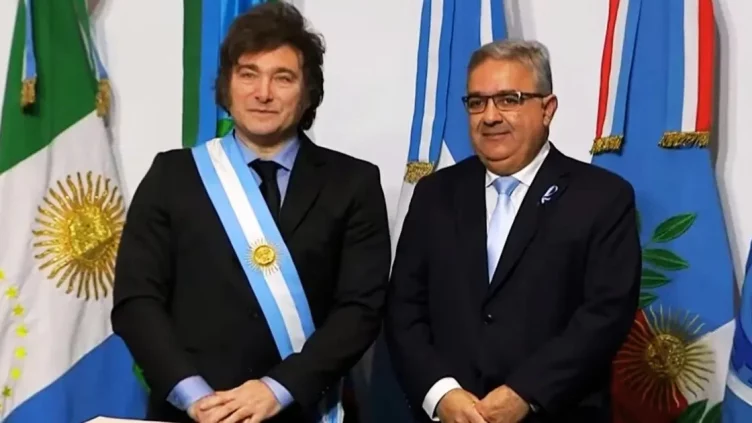 Javier Gerardo Milei y Raúl Alejandro Jalil.