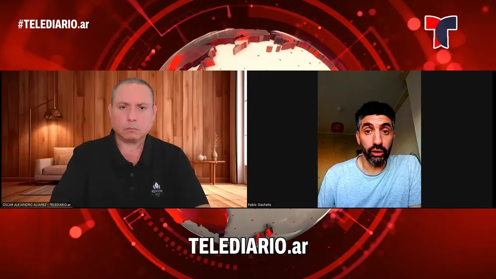 Pablo Giachello en TELEDIARIO Argentina.