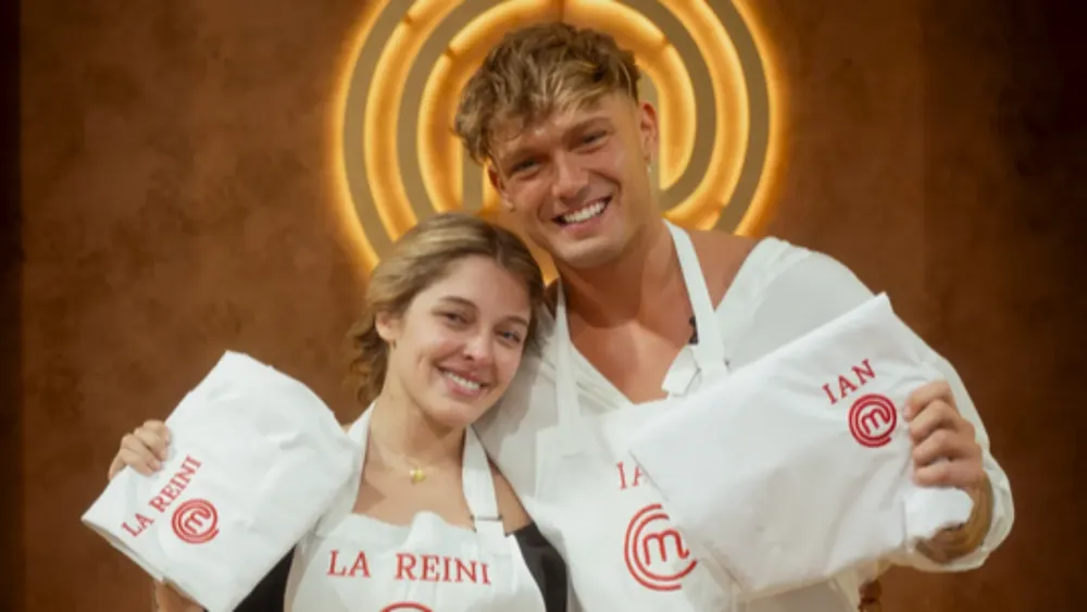 Sofía Gonet e Ian Lucas de Mendonça.