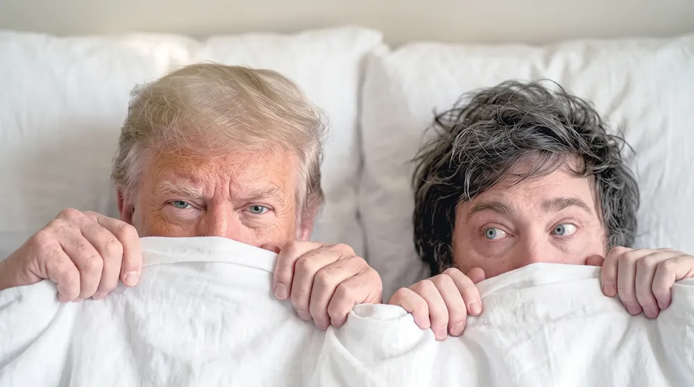 Donald John Trump y Javier Gerardo Milei.