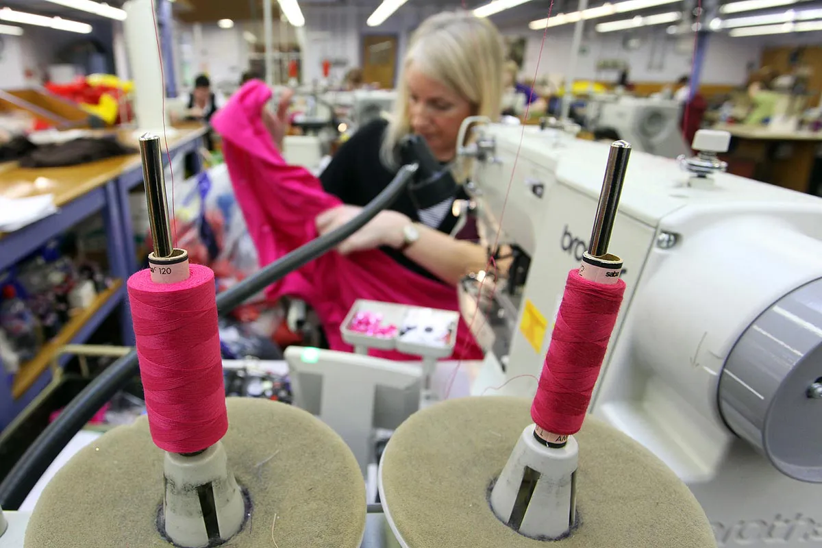 Industria de indumentaria.