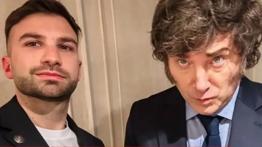 Mauricio Novelli y Javier Gerardo Milei. 