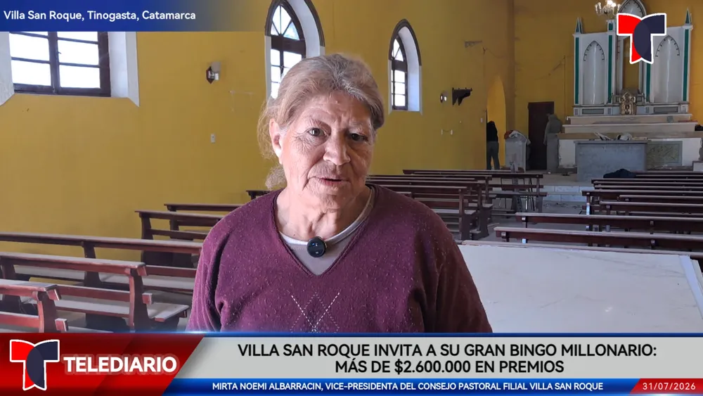 Mirta Noemi Albarracin en TELEDIARIO Argentina.