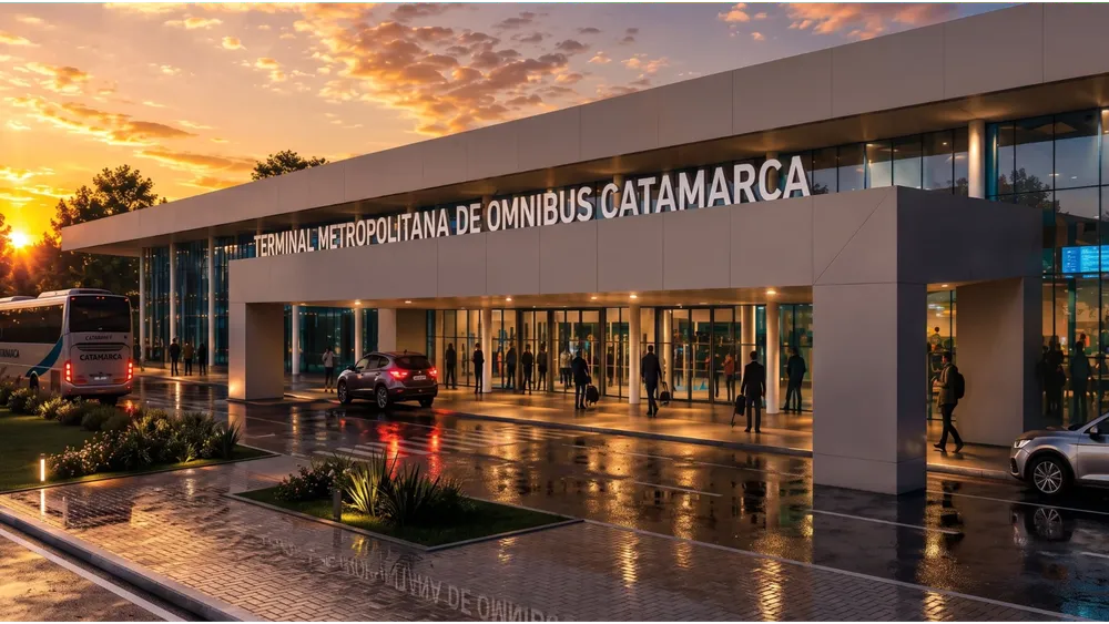 Terminal Metropolitana de Ómnibus de Catamarca. 