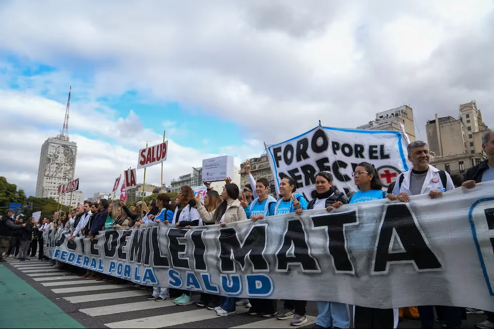 Marcha Federal por la Salud. 