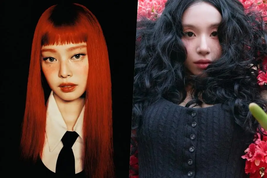 Jennie de BLACKPINK y Chaeyoung de TWICE. 