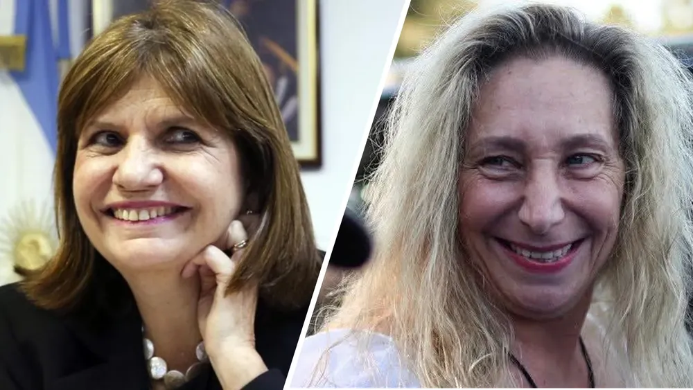 Patricia Bullrich y Karina Elizabeth Milei.
