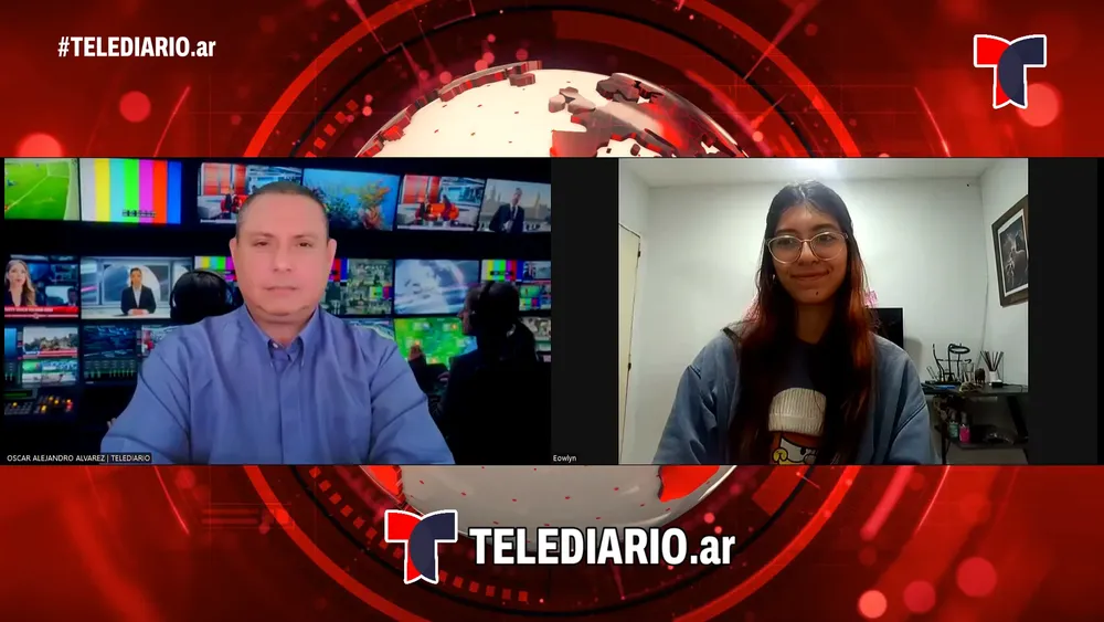Eowlyn Montenegro en TELEDIARIO.