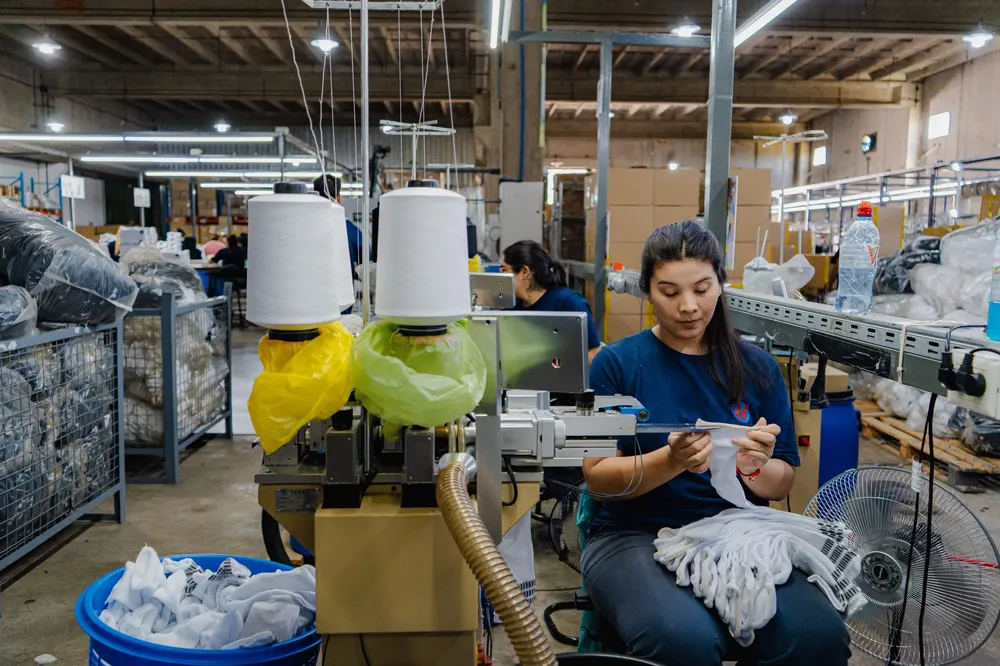 Planta de la empresa Rocotex, integrante del Grupo Derwill.