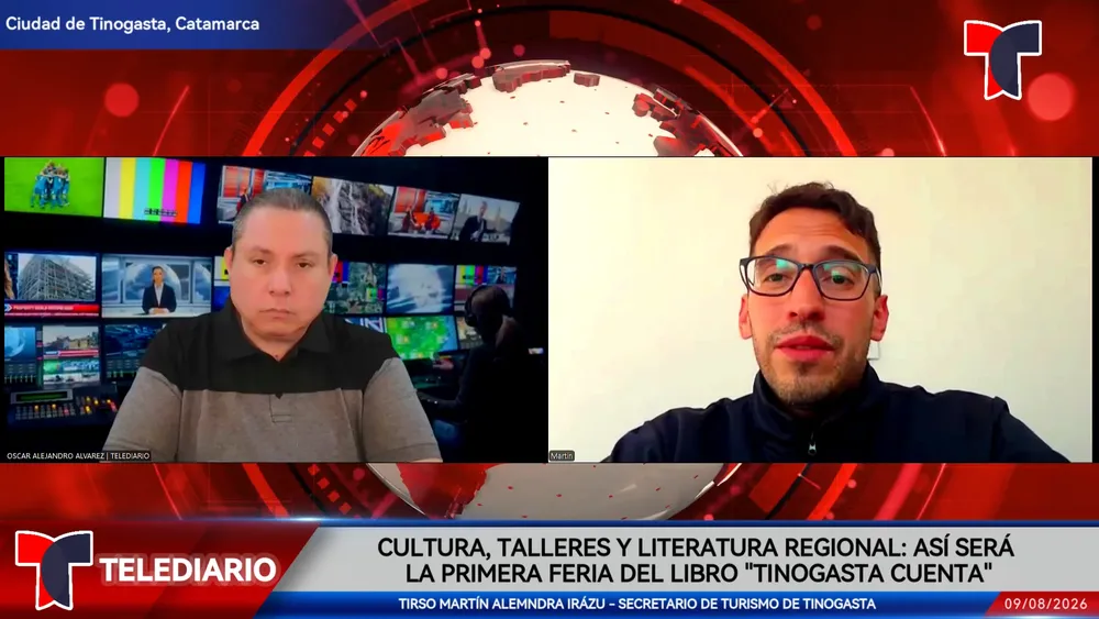 Tirso Martín Almendra Irázu en TELEDIARIO Argentina.