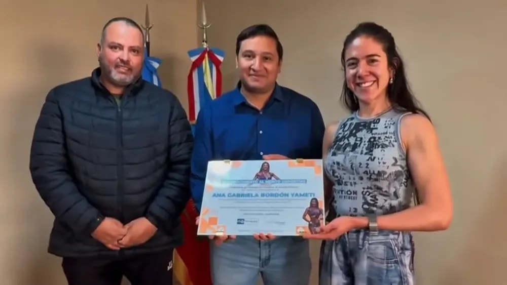 Hugo Nieto, Ernesto Adolfo Andrada y Ana Gabriela Bordón Yameti.
