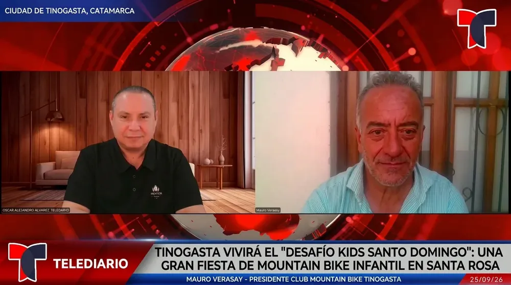 Mauro Verasay en TELEDIARIO Argentina.