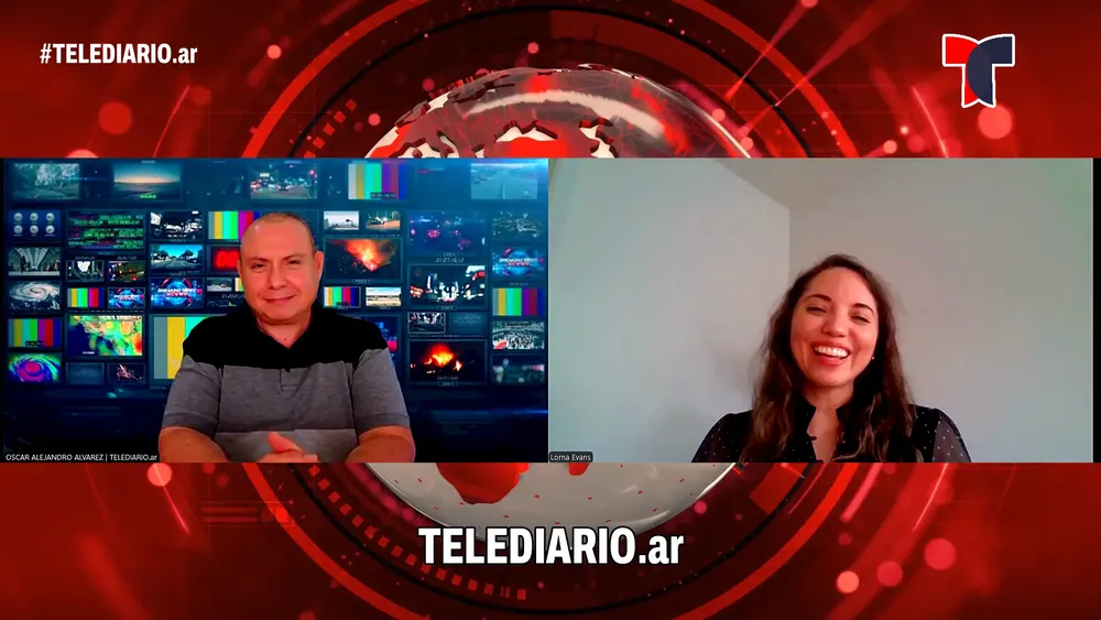 Lorna Evan en TELEDIARIO.