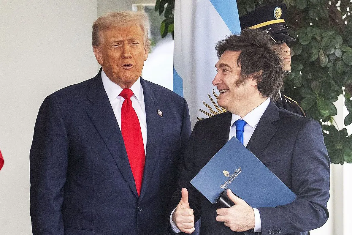 Donald John Trump y Javier Gerardo Milei.