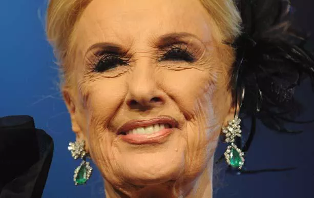 Rosa María Juana Martínez Suárez​​, ​más conocida por su seudónimo Mirtha Legrand o por su apodo la Chiqui.