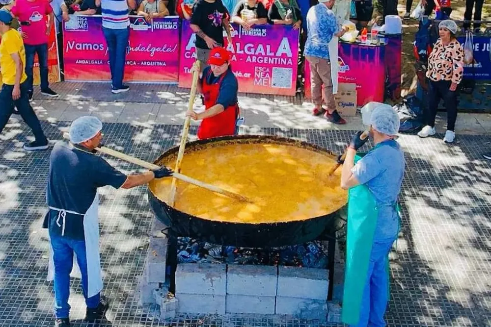Humita de 650 kilos en Andalgalá. 