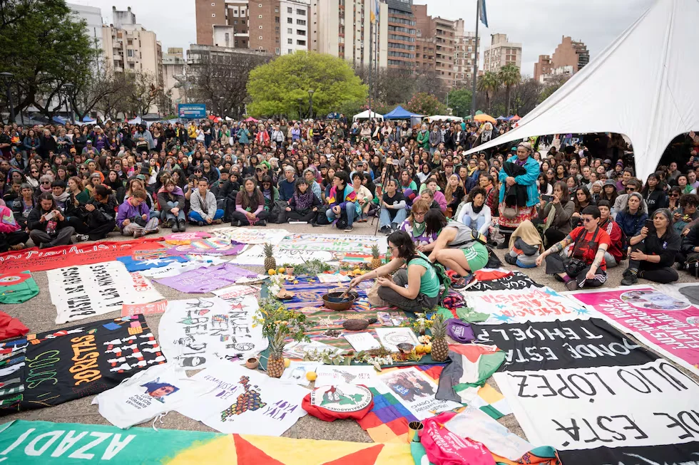 Encuentro Plurinacional de Mujeres, lesbianas, travestis, trans, bisexuales, intersexuales y no binarios.