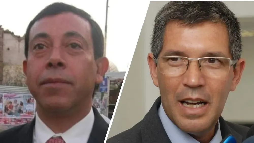 Raúl Héctor Da Prá y Juan Pablo Morales.