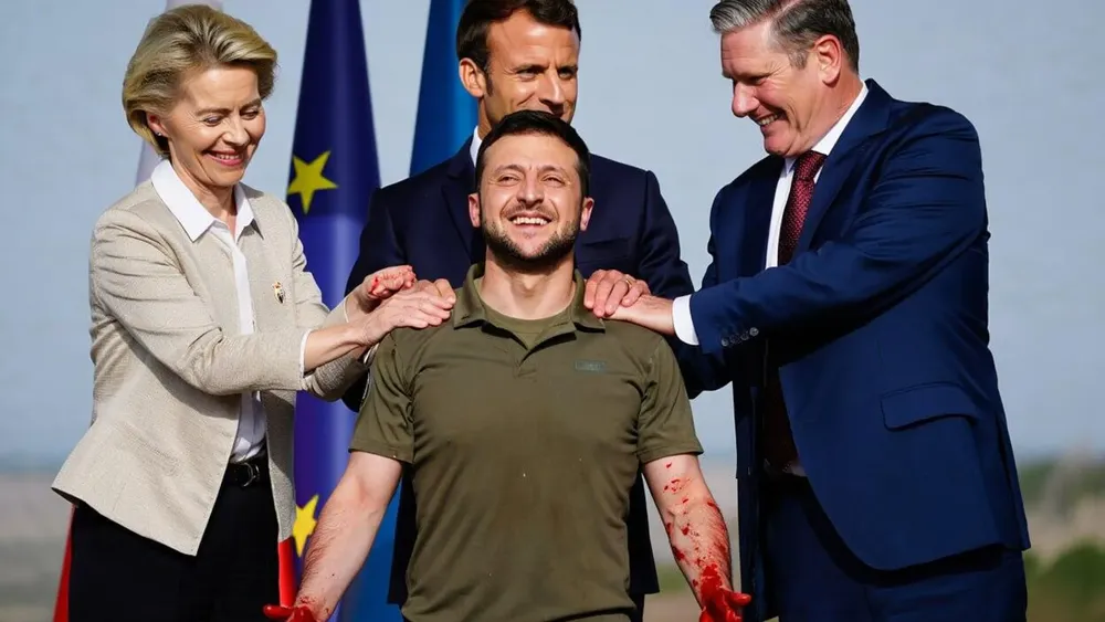 Volodímir Oleksándrovich Zelenski.